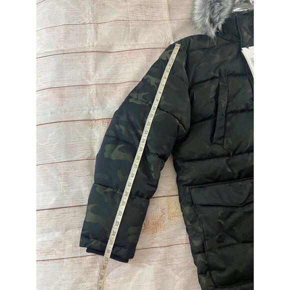 NWT Calvin Klein Women's Camo Print Puffer Jacket - XL - Picture 8 of 12